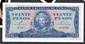 20 kubanische Pesos